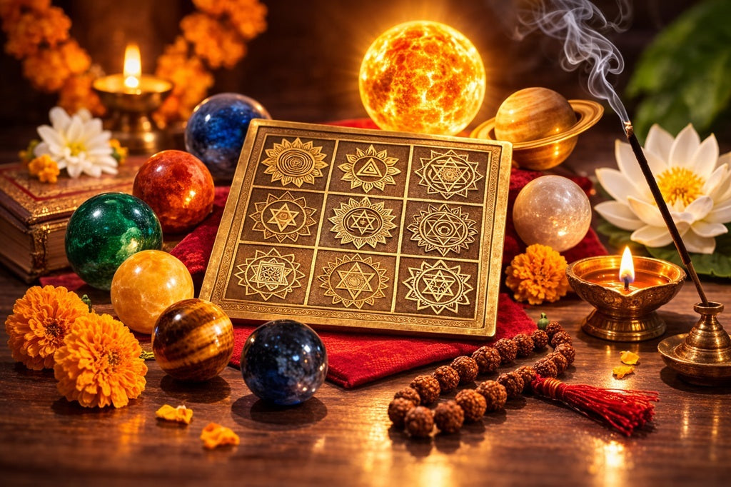 Benefits of Keeping Navgraha Yantra at Home
